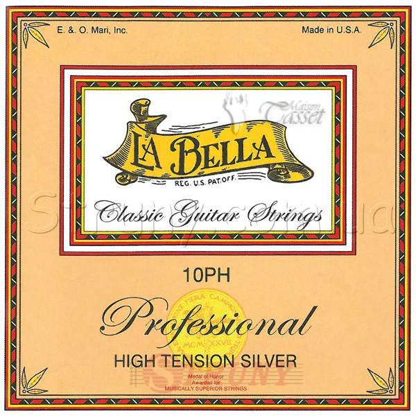 La Bella 10PH Professional High Tension Silver Class Strings