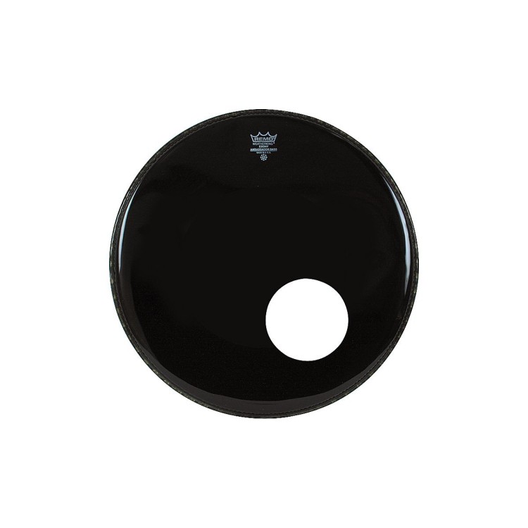 REMO POWERSTROKE3 22" EBONY W/DYNAMO INSTALLED Пластик фронтальний