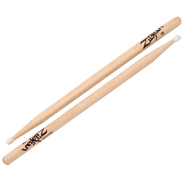 ZILDJIAN 2BNN NYLON NATURAL DRUMSTICKS Барабанні палички