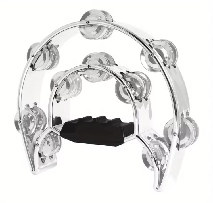 Avzhezh AT005 (Silver) Тамбурин напівкруглий