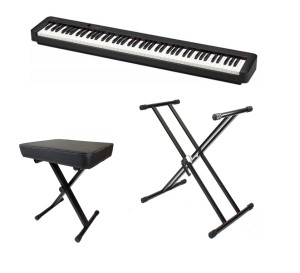 Casio CDP-S110BK Цифрове піаніно + стійка + банкетка