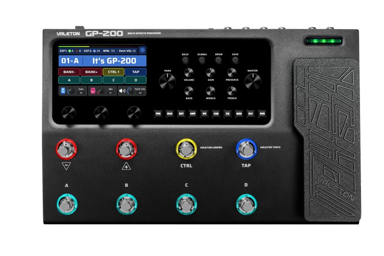 Процесор ефектів VALETON GP-200 Процесор ефектів VALETON GP-200