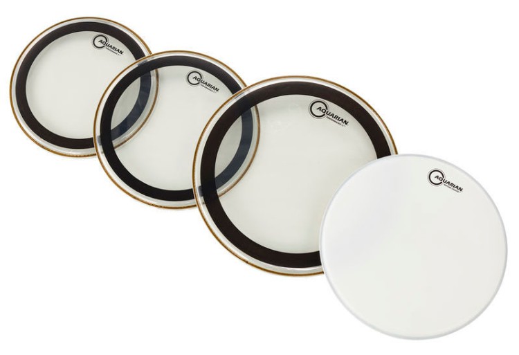 Aquarian PF-C Набір пластиків Performance II 10", 12", 16", Texture Coated 14"