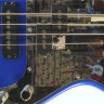 Бас-гітара G&L SB2 FOUR STRINGS (Electric Blue, Maple, Mirror) № CLF51087