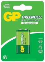 Батарейка сольова GP 9.0V «Greencell»