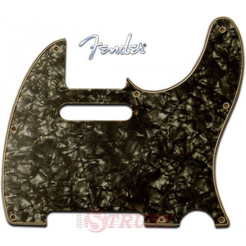 Fender Pickguard For Telecaster 4-Ply Black Pearl