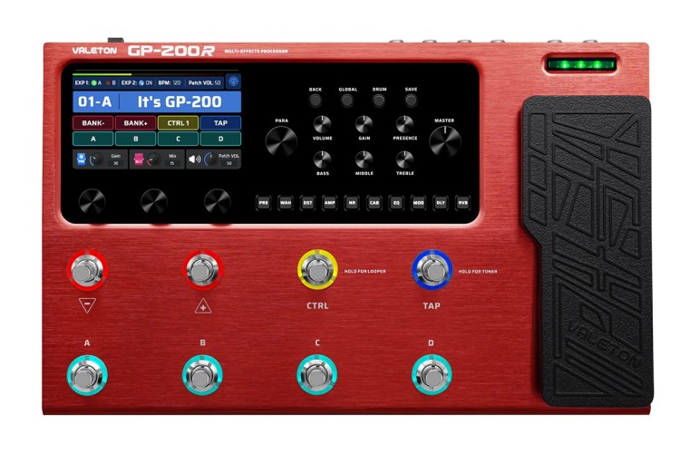 Процесор ефектів VALETON GP-200R Процесор ефектів VALETON GP-200R