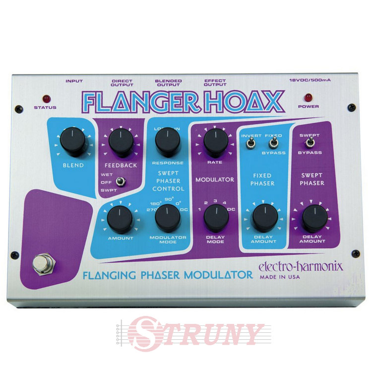 Педаль ефектів Electro-harmonix Flanger Hoax