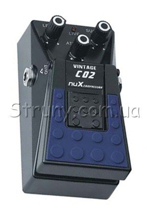 Педаль ефектів NUX CO-2 Vintage Compressor Компрессор