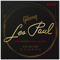 Gibson SEG-LES LES PAUL PREMIUM ELECTRIC GUITAR STRINGS 9/42 ULTRA-LIGHT