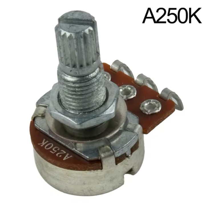 Metallor POT A250K Long 16 mm Потенціометр