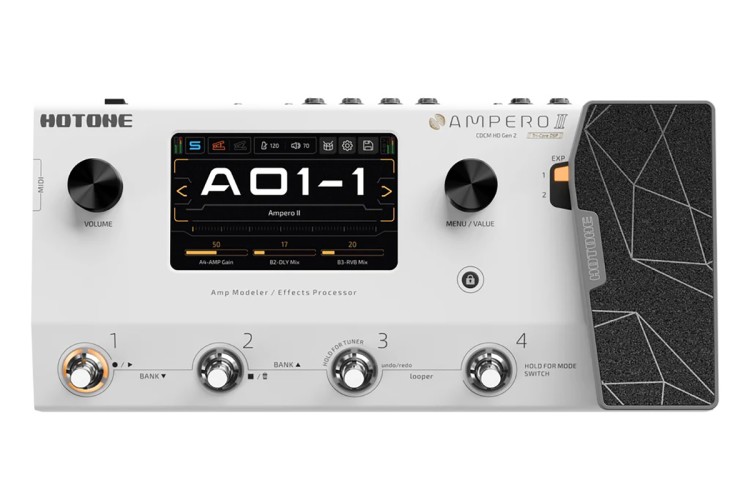 Процесор ефектів HOTONE AUDIO AMPERO II Процесор ефектів HOTONE AUDIO AMPERO II