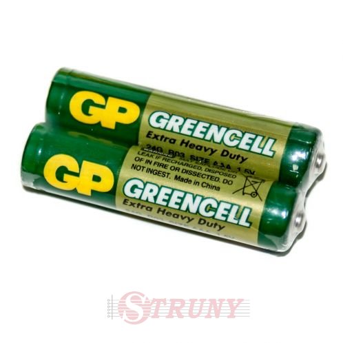 GP AAA R03 Greencell Батарейка мини пальчиковая (2шт)