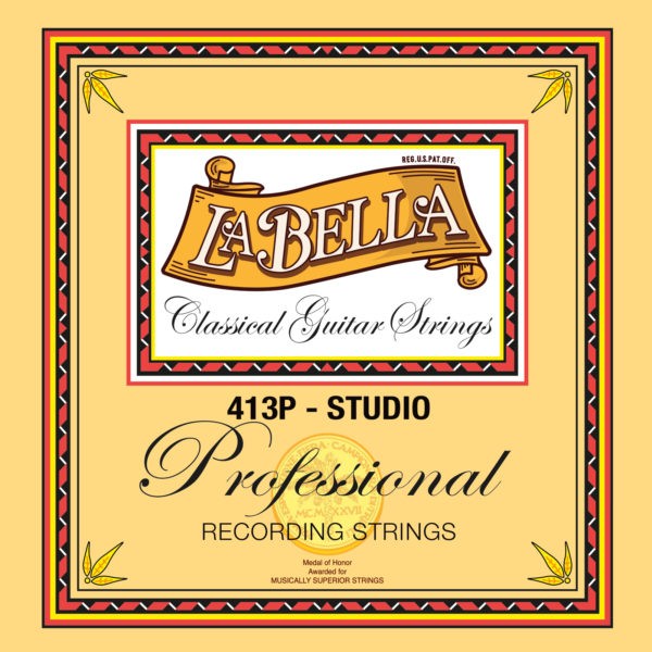 La Bella 413P Studio Professional Recording Strings Medium Tension