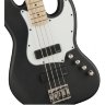 Бас-гітара SQUIER by FENDER CONTEMPORARY ACTIVE J-BASS HH MN FLAT BLACK