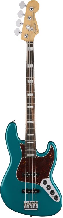 Бас-гітара Fender AMERICAN ELITE JAZZ BASS EBONY FRETBOARD OCEAN TURQOISE