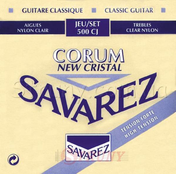 Savarez 500CJ Corum New Cristal Classical Guitar Strings High Tension