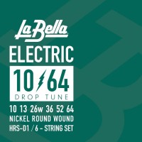 La Bella HRS-D1 Drop Tune Nickel Plated 10/64