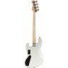 Бас-гітара SQUIER by FENDER CONTEMPORARY ACTIVE J-BASS HH MN FLAT WHITE