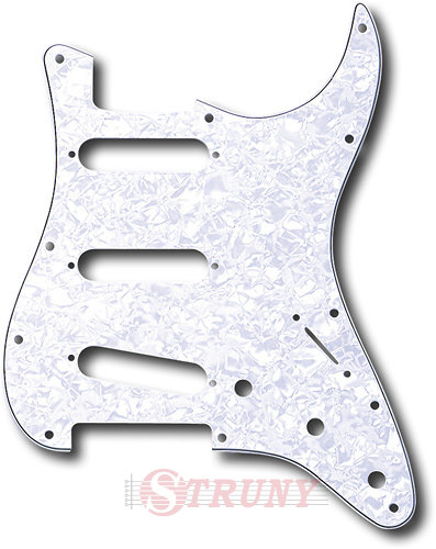Fender STRAT WHITE PEARL Панель-накладка