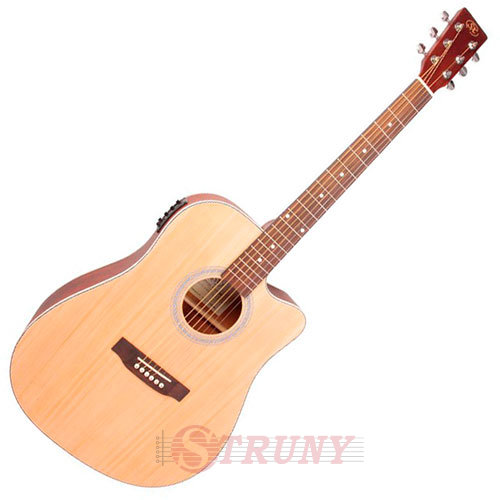 Електро-акустична гітара SX SD204CE