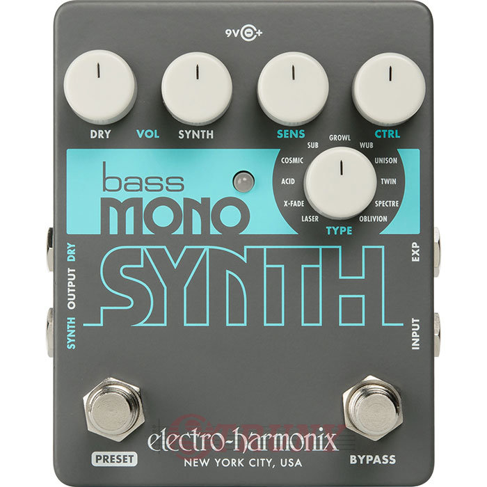 Педаль ефектів Electro-harmonix Bass Mono Synth Сінтезатор
