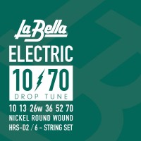 La Bella HRS-D2 Drop Tune Nickel Plated 10/70