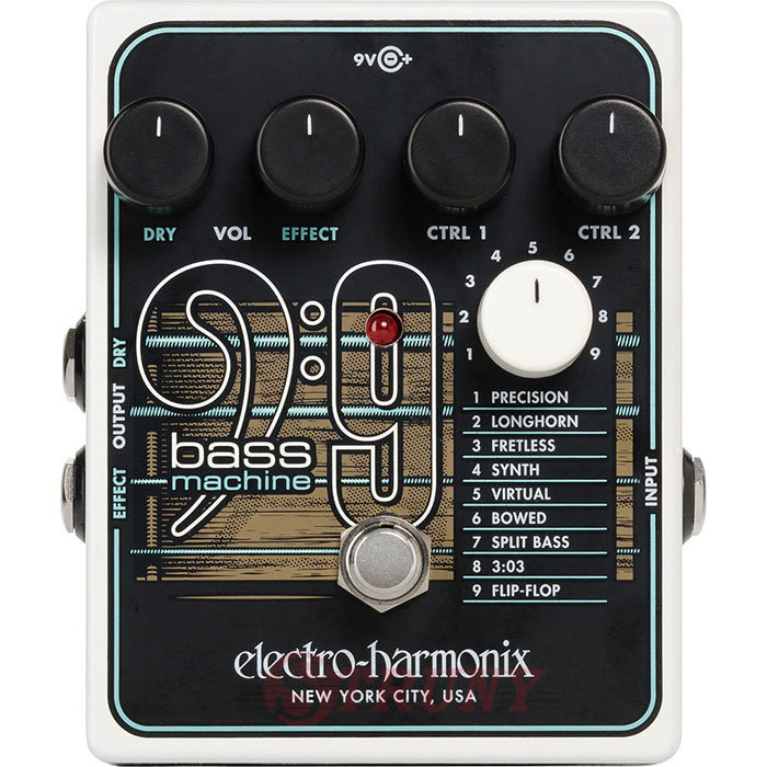 Педаль ефектів Electro-harmonix Bass9 Емулятор