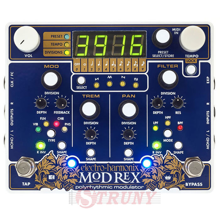 Педаль ефектів Electro-harmonix MOD REX Модулятор