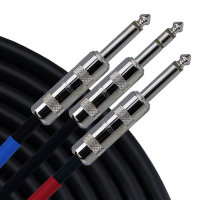 Rapco Horizon YS-P-10 Y-Cable TRS 1/4"-TS 1/4" (3m) Інсертний кабель