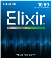 Elixir Optiweb Nickel Plated Steel 7-String Light-Heavy 10/59