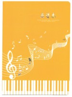 Нотний зошит (36 аркушів) жовтий