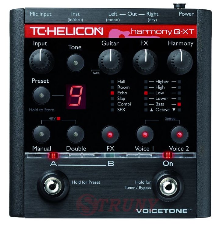 TC-Helicon VoiceTone Harmony-G XT Вокальний процесор