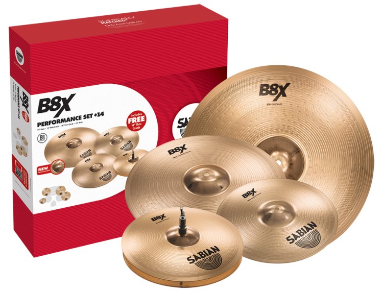 Sabian 45003X-14 Набір B8X Promotional Set