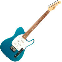 G&L ASAT Z3 (Emerald Blue, Rosewood, 3-Ply Pearl) № CLF45593