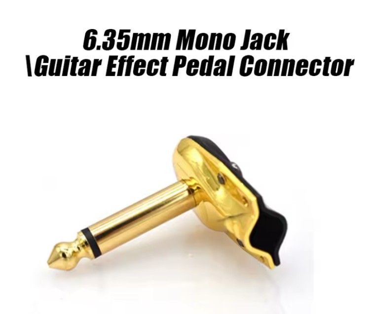 Avzhezh A0084 1/4" Jack джек моно плоский кутовий