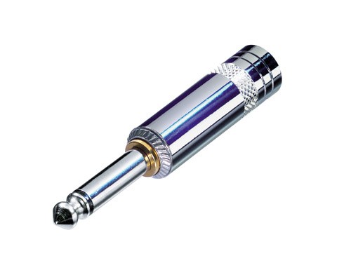 Rean by Neutrik NYS224S 1/4" Jack Mono SILENT PLUG