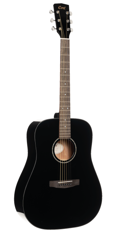 Акустична гітара CORT EARTH 60 (Black Gloss)
