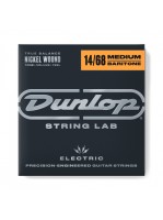 DUNLOP DEN1468 NICKEL WOUND ELECTRIC BARITONE GUITAR STRINGS (14-68)