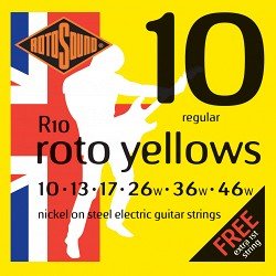 Rotosound R10 Nickel Electric Guitar Strings 10/46