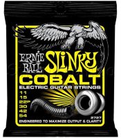 Ernie Ball 2727 Cobalt Slinky Electric Guitar Strings 11/54