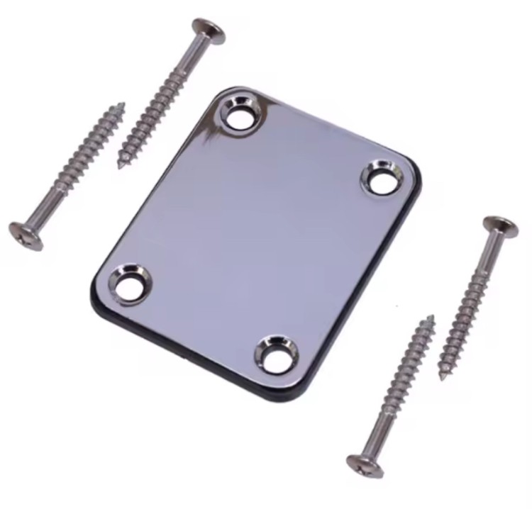 Metallor NJP051 CR Планка для кріплення грифа до корпусу Metallor NJP051 CR Планка для кріплення грифа до корпусу