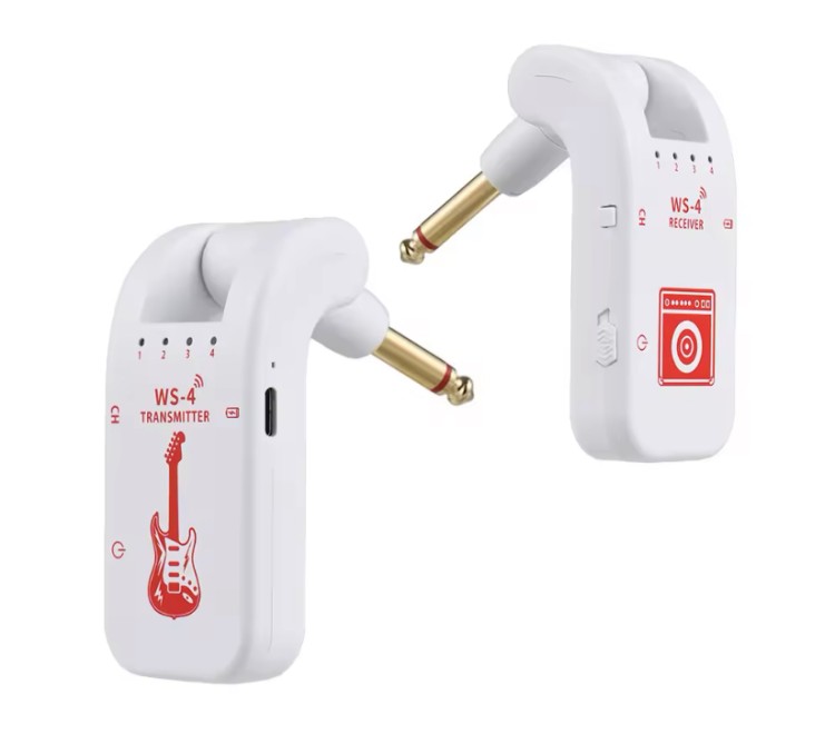 Avzhezh WS4 White 2.4GHz Цифрова радіосистема гітарна (інструментальна)