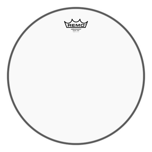 REMO AMBASSADOR 14' CLEAR SNARE SIDE Пластик прозорий