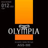 Olympia AGS-580 80/20 Bronze Acoustic Guitar Strings Light 12/53