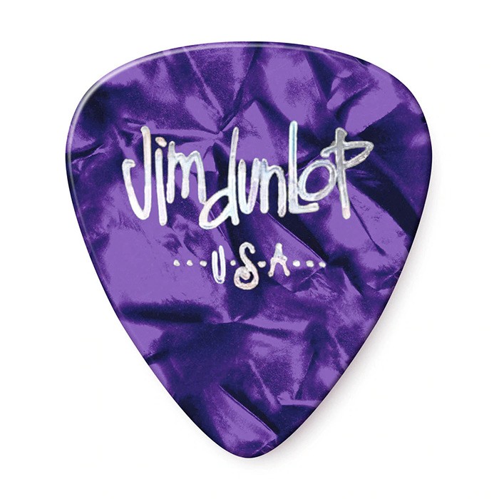 Dunlop 483P13HV GENUINE CELLULOID PURPLE PEARLOID HEAVY