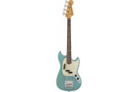 Fender JMJ MUSTANG BASS RW FADED DAPHNE BLUE
