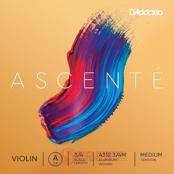 D'addario A312 3/4M Ascenté Violin String A 3/4M Струна для скрипки