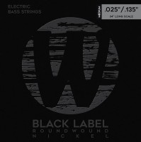 Warwick 41401 M6 Black Label Nickel Steel 25/135