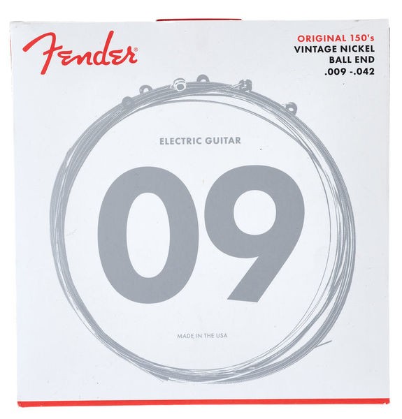 Fender 150L Струни для електрогітари 9/42